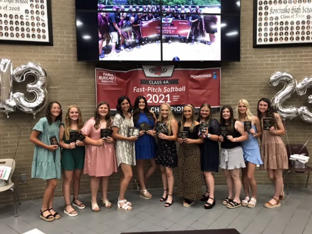 Whippets softball announces season awards