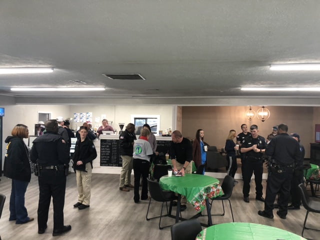 Photos: KPD hosts first Coffee with a Cop