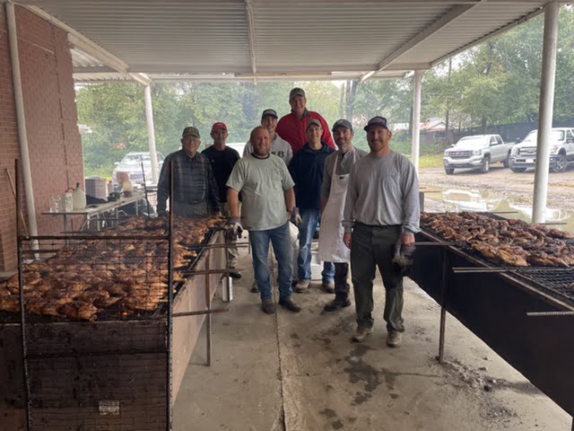 Photo: Lion’s Club chicken cooking fundraiser