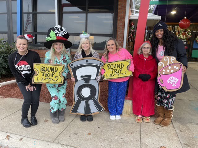 Photo gallery: Kosciusko Lower Elementary teachers get in the Christmas Spirit