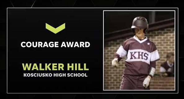 Kosciusko’s Walker Hill wins Courage Award from USA Today Sports
