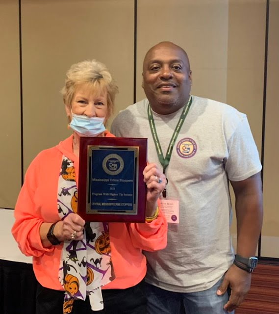 Local woman recognized for work with CrimeStoppers