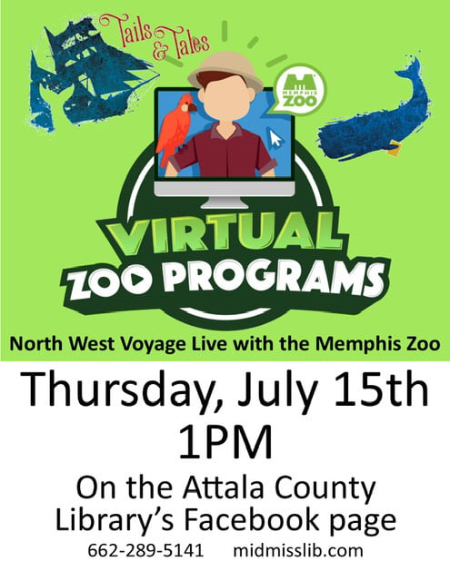 Virtual Summer Reading Program continues at Attala County Library