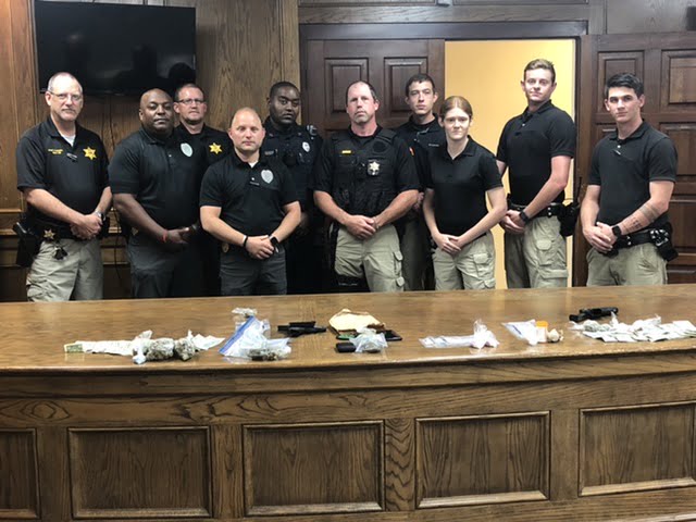 Kosciusko PD and Attala SO combine for drug bust