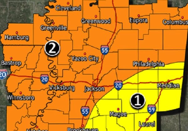 Elevated Risk for Dangerous Heat Conditions Extended