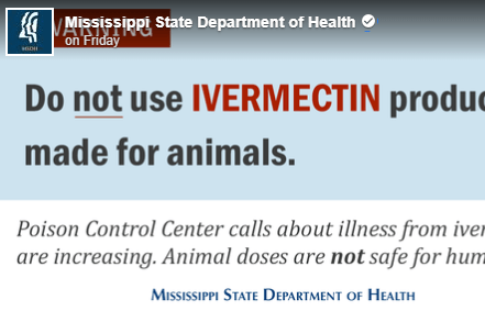 Two People in the Hospital After Using Ivermectin, More Coronavirus Cases