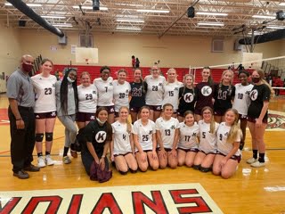 KHS Volleyball Wins District Championship