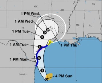 Nicholas May Bring Rain to Central Miss.