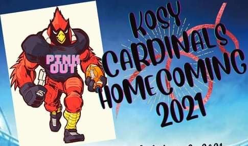 Kosy Cardinals Homecoming set for 10/2