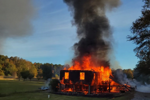 Early Morning Fire Deemed Total Loss (photos)