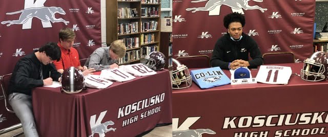Video: Multiple Whippets sign to play football for Mississippi community colleges