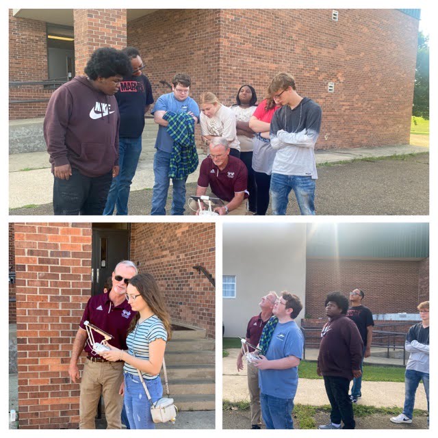 Photo: CTC students learn about drones