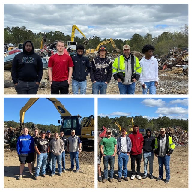 Photo: Career-Tech students tour local business