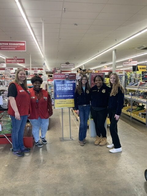 Photo: Students celebrate FFA week