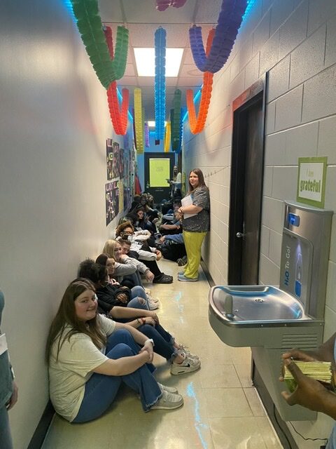 Photo: CTC students participate in Severe Weather Preparedness Week