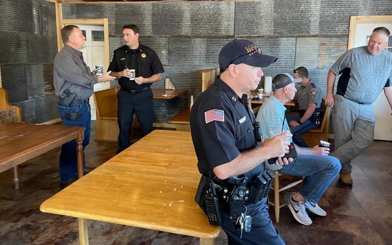 Photos gallery: Coffee with a Cop at The Sip