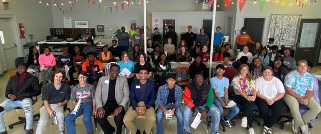 Photo: CTC Students learning banking and financial skills