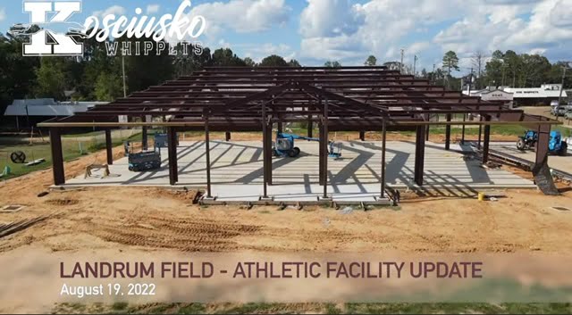 Video: Kosciusko releases drone video of athletic facility construction