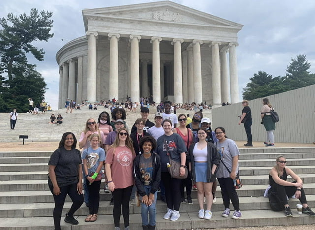 Photo gallery: local students visit New York and Washington DC
