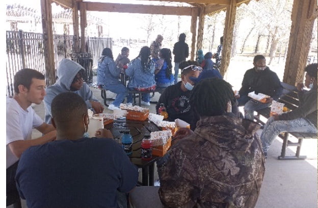 Photos: McAdams students rewarded with picnic in the park
