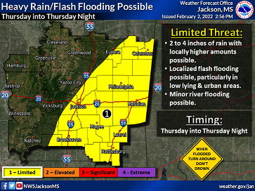 Local Area Could See Flooding And Severe Storms