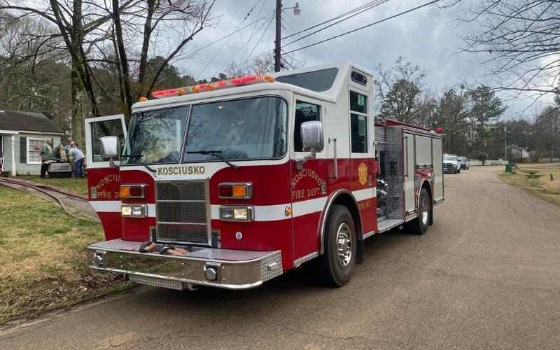 Kosciusko Fire Department Saves Pups from Flames