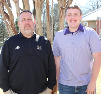 Left: STAR Teacher - Jason McCuller, Right: STAR Student Karmon McCuller