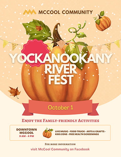 McCool’s Annual Yockanookany River Fest October 1st