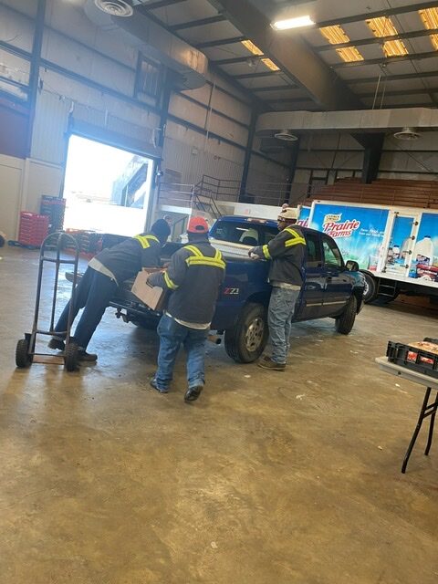 Monticello christmas food baskets