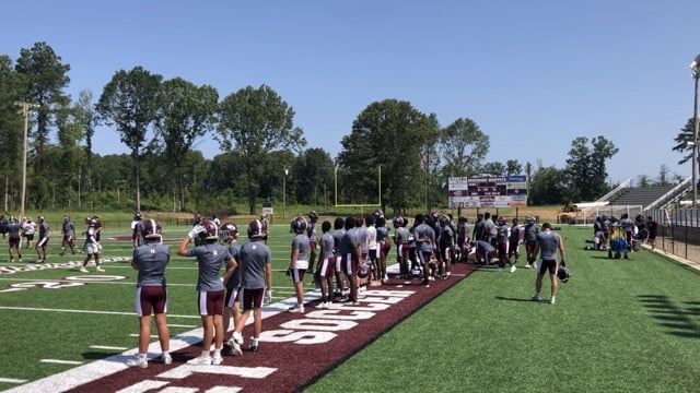 Photo gallery: Whippets host Chargers for joint workout ahead of football season