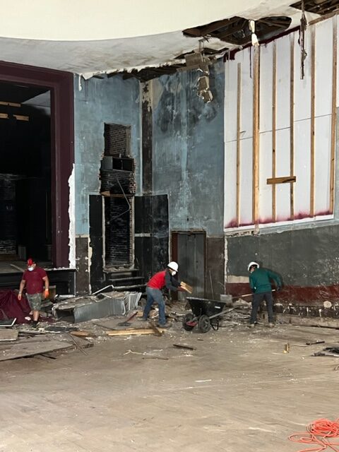 Photos: Demolition begins on Strand Theater interior