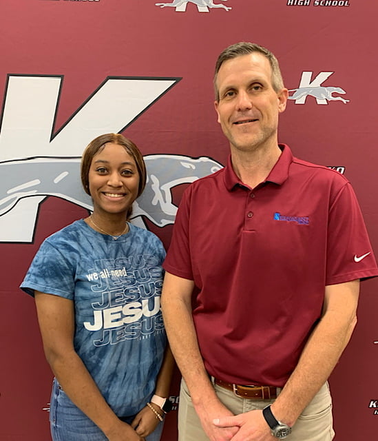 Photo: KHS recognizes scholarship recipient