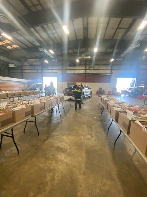 Monticello christmas food baskets