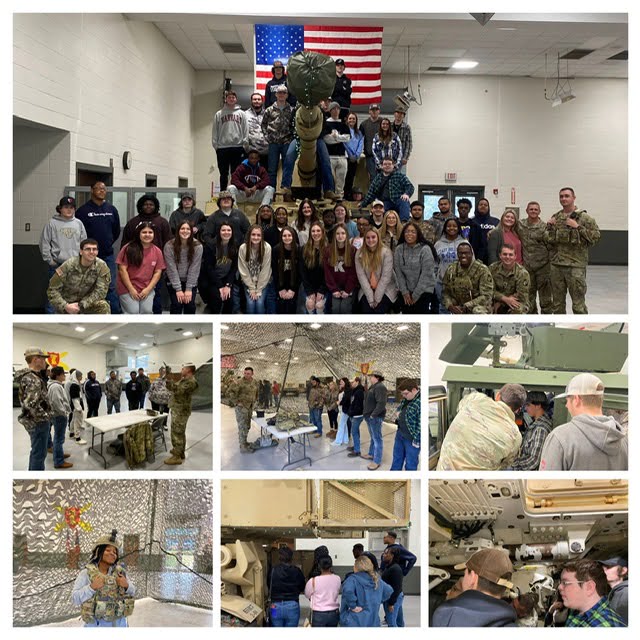 Photo CareerTech students visit National Guard Armory BreezyNews
