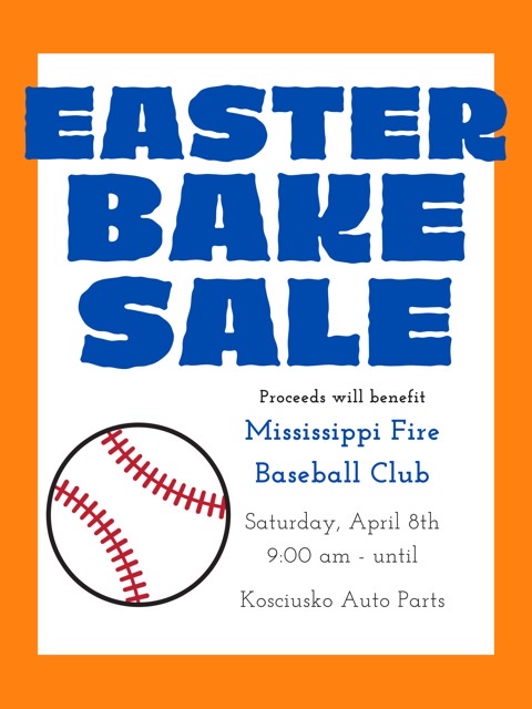 Local baseball team to hold bake sale fundraiser April 8