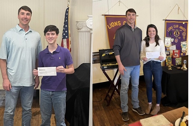 Photo: Lions Club donates to local students participating in Lions Band
