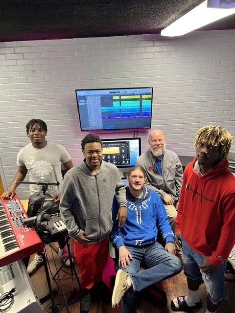 Audio: Holmes CC students write and produce Christian rap song