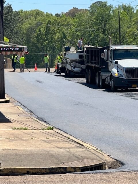 Street paving project continues in Kosciusko