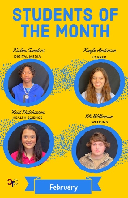 Photos: Career-Tech Center announces February Students of the Month