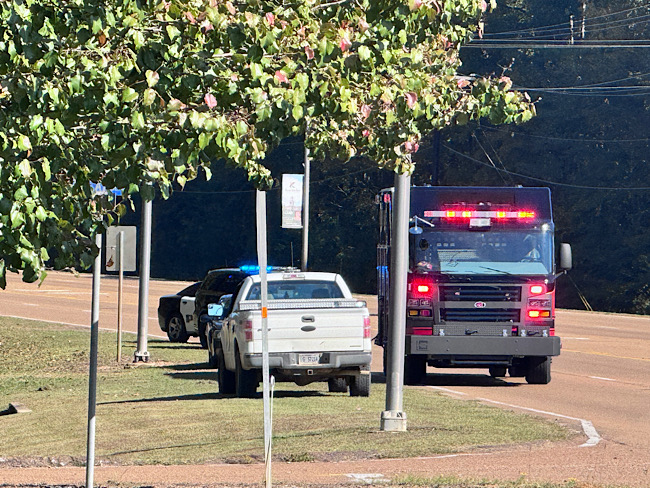Gas Line Struck by Workers in Kosciusko