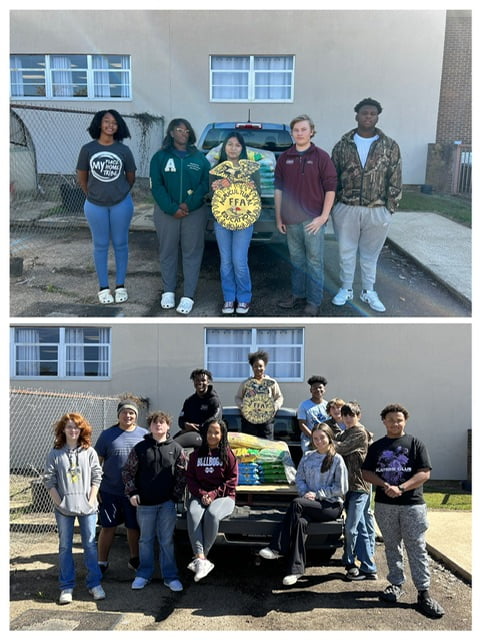 Photo: Tractor Supply donates to agriculture students