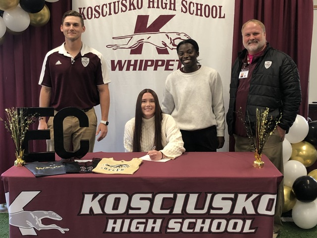Photos: KHS soccer player signs with community college