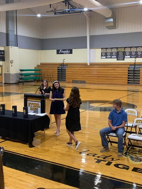 Ethel High School hosts first Beta induction ceremony in 20 Years