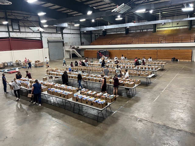 Monticello christmas food baskets