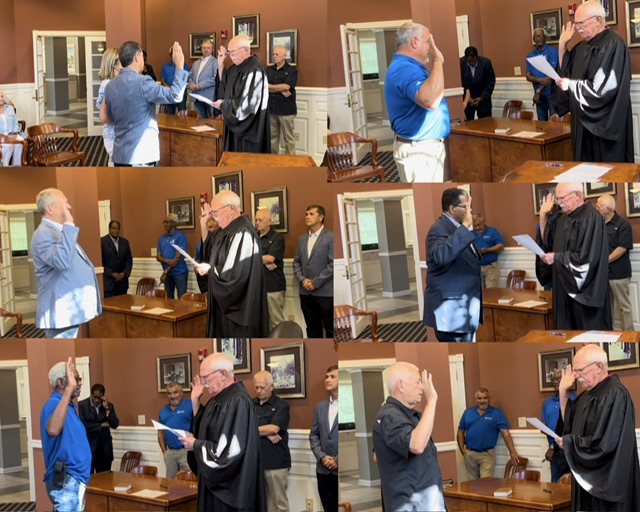 Photos: City of Kosciusko Mayor and Alderman sworn in