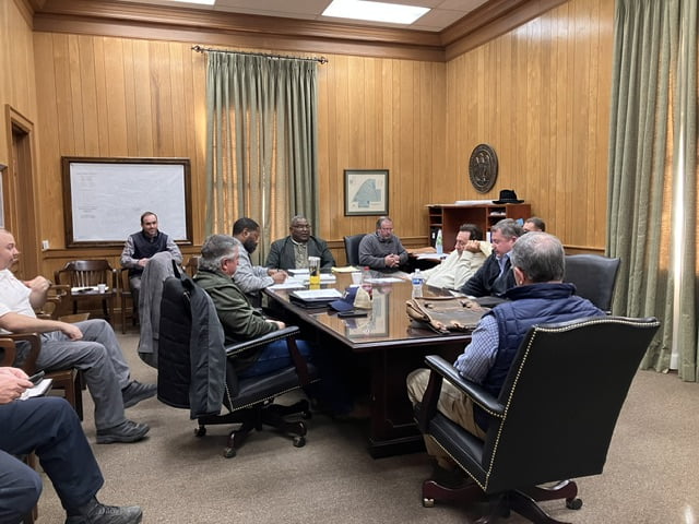 Attala County Board of Supervisors names new vice-president at first meeting of 2024