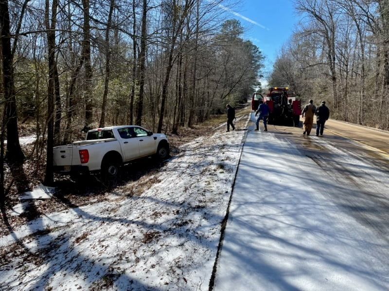 Why you should stay off the roads during inclement wintry weather
