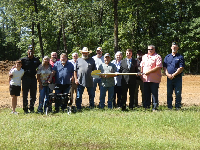 Audio/Photo gallery: American Legion Post 44 holds ground breaking for new building