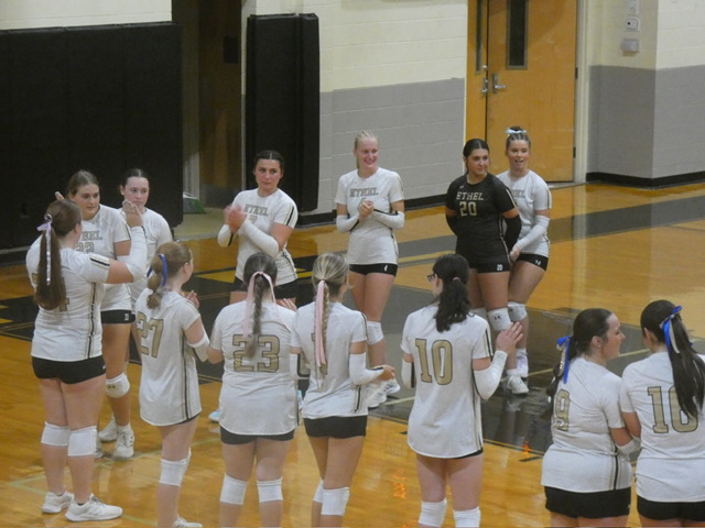 Photo gallery: Kosciusko vs Ethel volleyball