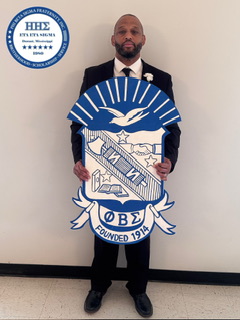 Photo: Harmon joins Phi Beta Sigma Fraternity